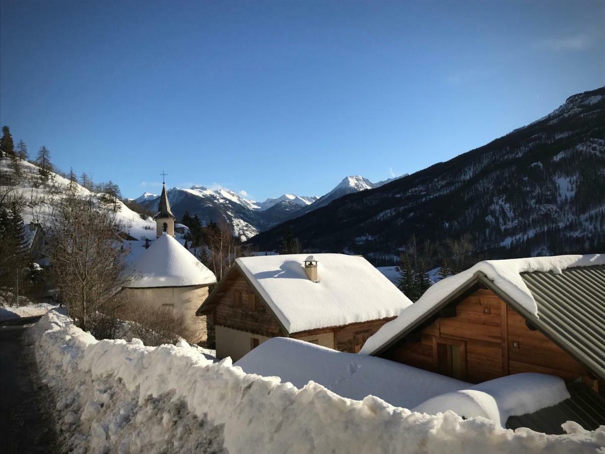 Le Gabion, Luxueux Appartement Avec Sauna, Serre Chevalier Vallee Saint-Chaffrey Eksteriør billede