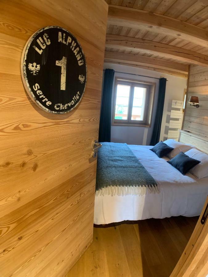 Le Gabion, Luxueux Appartement Avec Sauna, Serre Chevalier Vallee Saint-Chaffrey Eksteriør billede