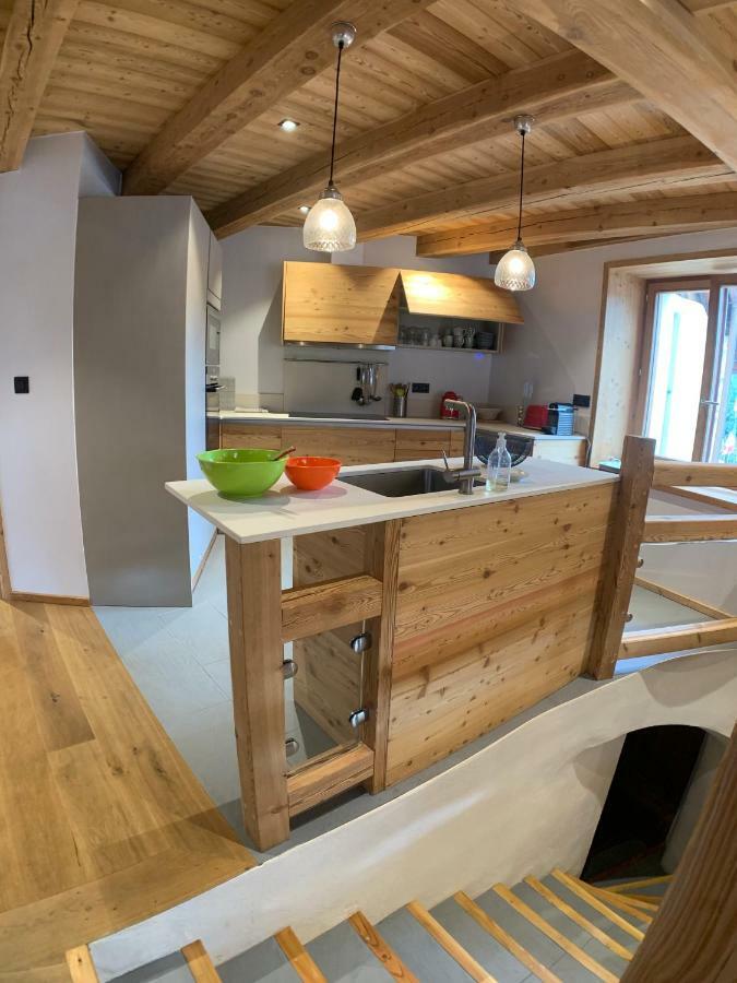 Le Gabion, Luxueux Appartement Avec Sauna, Serre Chevalier Vallee Saint-Chaffrey Eksteriør billede
